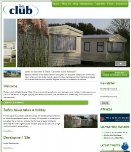 Static Caravan Club - Simplex IT